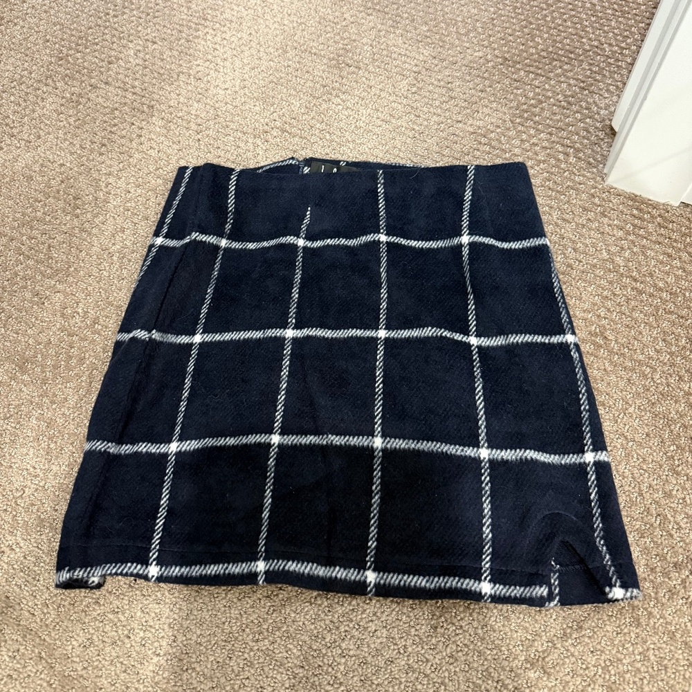 Plaid skirt
